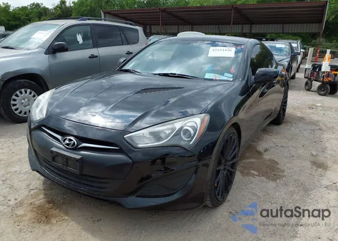 2013 Hyundai Genesis 2.0T R-Spec from USA, damaged, VIN KMHHT6KDXDU113087